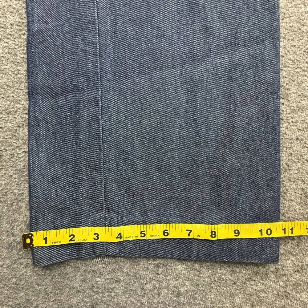 Talbots Womens Weston Dress Pants Sz 2‎ Blue Wide Leg Pleated High Rise NEW - Picture 6 of 16